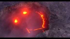 Smiling Volcano in Hawaii Goes Viral