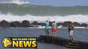 High Surf Warning: Beaches Closed In Hilo (Jan. 10, 2021)