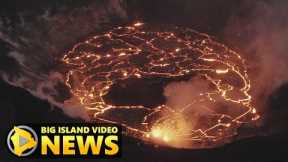 Kilauea Eruption Update: Lava Lake Slowly Rises (Jan. 8, 2021)