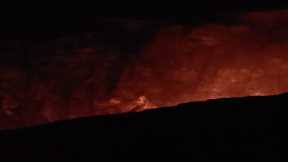 Replay Of Live Stream Kilauea Volcano Lava Lake January 3rd,  2021