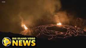 Kilauea Eruption Update - Lava Lake Drowns One Fissure, As Another Restarts (Dec. 26, 2020)