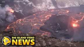 Kilauea Eruption Update: Volcano Summit Overflight  (Jan. 11, 2021)