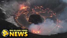Kilauea Eruption Update: Lava Lake Rising Again (Dec. 31, 2020)