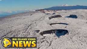 Mauna Loa Activity Update: Snow Capped Volcano Shows Unrest (Jan. 31, 2021)