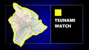 Tsunami Watch For Hawaii (Mar. 4, 2021)