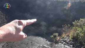 Kilauea Volcano Crater Hike To Hi'iaka For The First Time