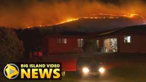 Brush Fire Burns In North Hawaiʻi (July 14, 2021)