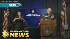 Hawaiʻi Mayor Calls News Conference On Rule Changes (Aug. 27, 2021)