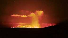 Live Kilauea Volcano October 3, 2021