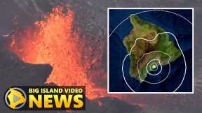 M 4.6 Earthquake, Volcanic Eruption At Kilauea Continues (Oct. 6, 2021)