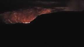 Live Lava At Kilauea Volcano