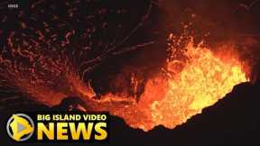 Kilauea Volcano Eruption Update: Stunning Lava Footage (Oct. 18, 2021)